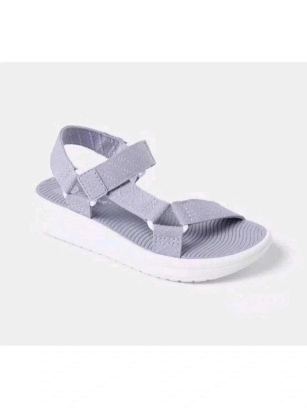 Cat & Jack Light Lavender Sport Sandals with White Platform Sole